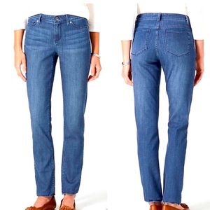 J Jill Denim Authentic Fit Slim Ankle Jeans 8